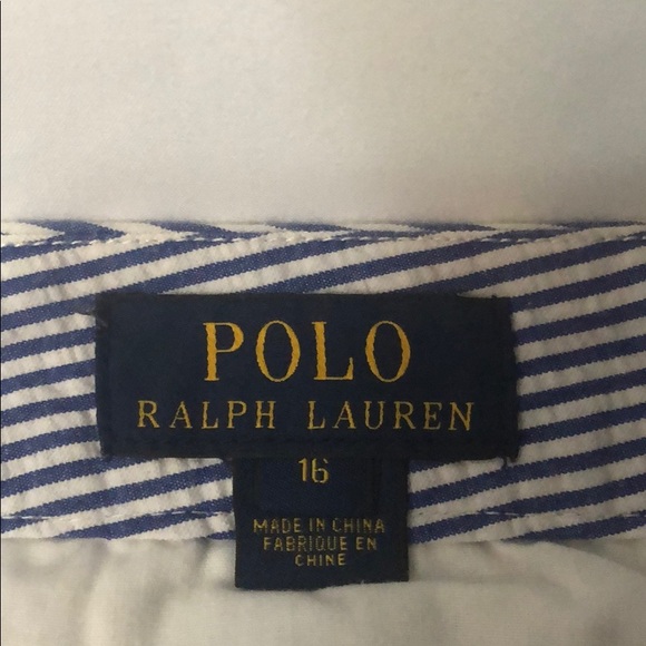 Polo Ralph Lauren seersucker boys shorts - Picture 5 of 5